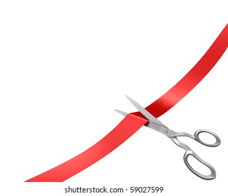 Scissors Cut Ribbon, Corner Version