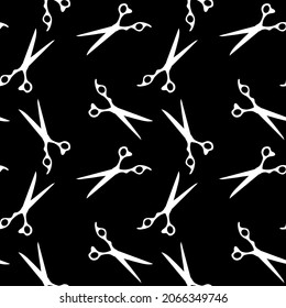 Scissors white seamless pattern for fabrics and textiles and packaging and gifts and cards and linens and kids  - Powered by Shutterstock