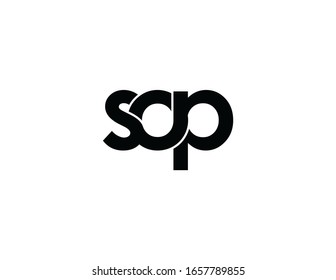 Scp Original Monogram Logo Design Stock Illustration 1657789855 ...