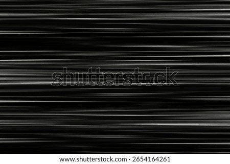 A screen display pattern of horizontal scan lines on a black screen