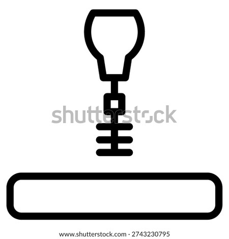 Screwdriver Tool Construction Line Icon