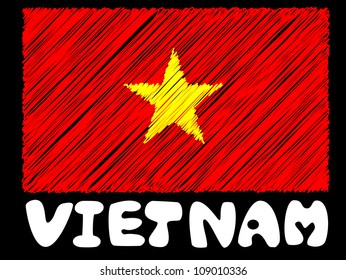 拳を上げたベトナムの国旗と地図 ベトナム のお祝いの国の日 または独立記念日のデザイン 抽象的アイコンを使ったモダンなレトロなデザイン ベクターイラスト のベクター画像素材 ロイヤリティフリー