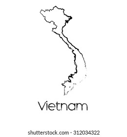 Map Country Vietnam Stock Vector (Royalty Free) 367680368 | Shutterstock