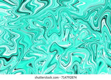 Seafoam Color Digital Posterization Background Made Stock Illustration ...