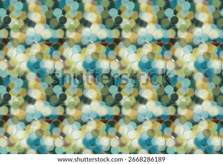 Seamless Abstract Circle Pattern, Background
