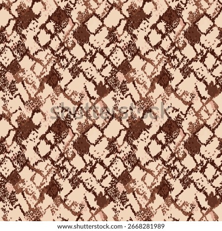 Seamless Abstract Geometric Pattern, Plaid, Brush