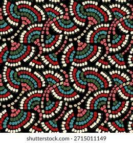 Seamless abstract geometric pattern. Vector illustration. Modern geometric design art pattern. Abstract contemporary art. texture pattern
