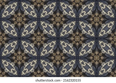 Seamless Abstract Leather Texture. Natural Leather Colored Snake Skin Like Pattern For Fabric Of Purse, Bag, Carpet Textile Print And Artwork As Background Of Graphic Work