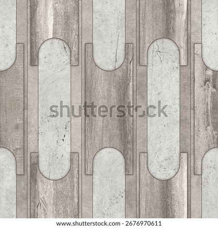 Seamless abstract pattern with luxury marble and wood. Great for floor tiles, wall decoration and minimalistic design concepts