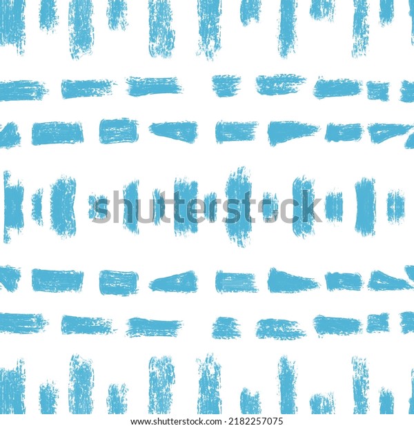 Seamless, abstract pattern, marine blue paint\
on white abstraction\
background