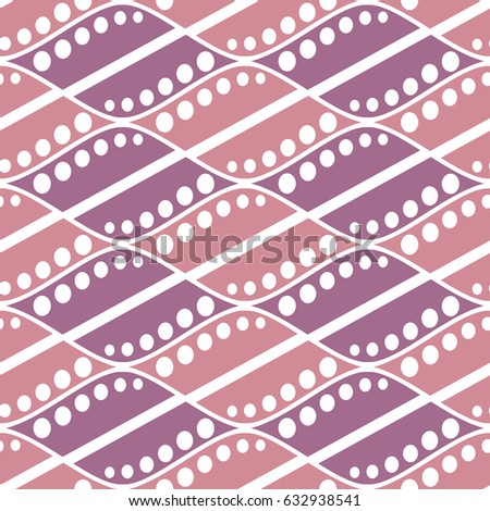 Seamless abstract pattern. symmetrical geometric repeating background with decorative rhombus. Simle graphic design for web backgrounds, wrapping, surface, fabric