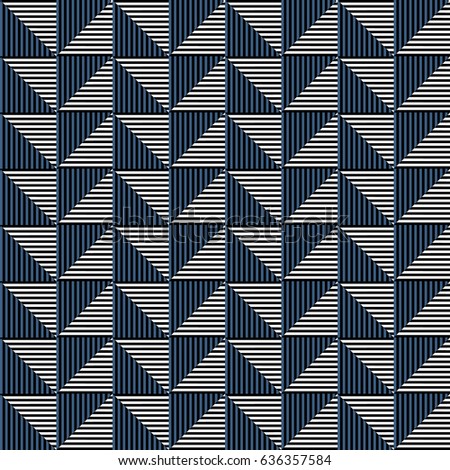 Seamless abstract pattern. symmetrical geometric repeating background with decorative rhombus, triangles. Simle graphic design for web backgrounds, wallpaper, wrapping, surface, fabric