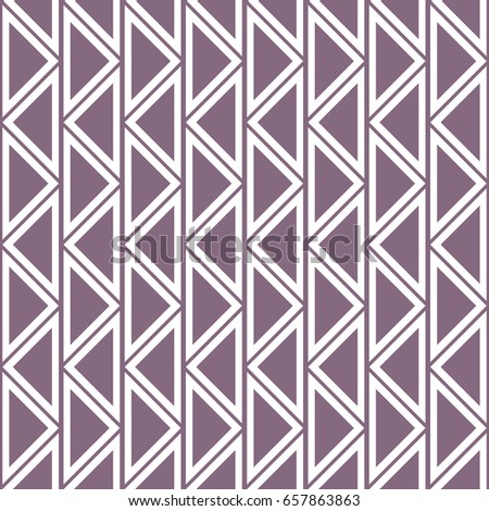 Seamless abstract pattern. symmetrical geometric repeating background with decorative triangles. Simle graphic design for web backgrounds, wallpaper, wrapping, surface, fabric