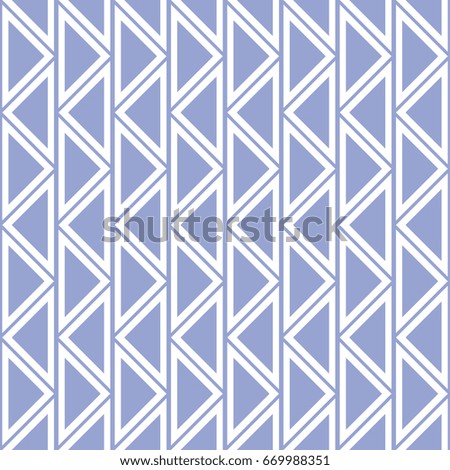 Seamless abstract pattern. symmetrical geometric repeating background with decorative triangles. Simle graphic design for web backgrounds, wallpaper, wrapping, surface, fabric