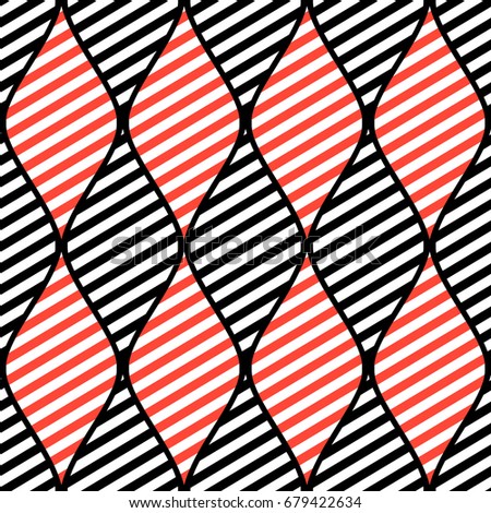 Seamless abstract pattern. symmetrical geometric repeat background with decorative rhombus. Simle print, graphic design for web backgrounds, wallpaper, wrapping, surface, fabric