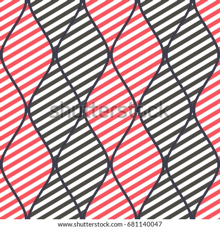 Seamless abstract pattern. symmetrical geometric repeat background with decorative rhombus. Simle print, graphic design for web backgrounds, wallpaper, wrapping, surface, fabric