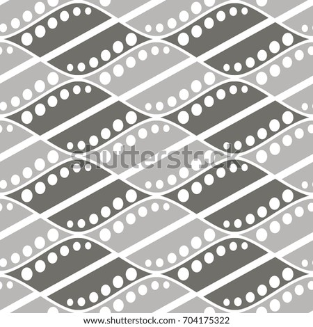 Seamless abstract pattern. symmetrical geometric repeating background with decorative rhombus. Simle graphic design for web backgrounds, wrapping, surface, fabric