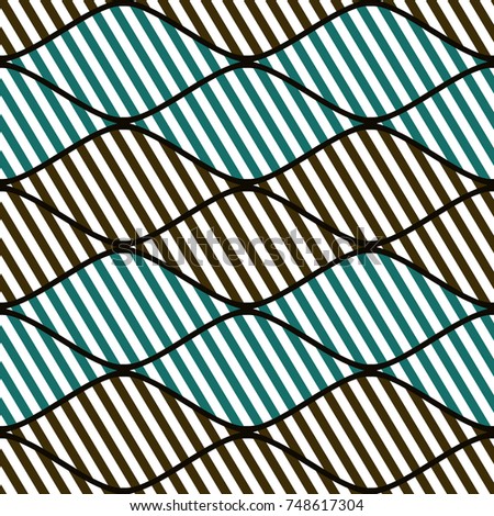 Seamless abstract pattern. symmetrical geometric repeating background with decorative rhombus. Simle graphic design for web backgrounds, wrapping, surface, fabric