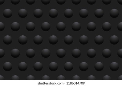 Seamless Abstract Texture Background Round Bumps Stock Illustration ...