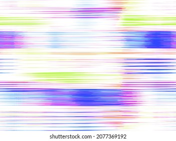 Seamless Abstract Trendy 2022  2023 Colors Pleated Horizontal Degrade Ombre Pattern Blurred Tie Dye Background
