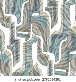 Seamless abstract watercolour pattern with   Olive colour design multi colourful 