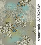 seamless all over print for febric and paper. hd wallpaper and floral print