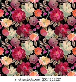 Seamless allover Digital Textiles Designs Vector Borders Allover Designs Floral and Geometrical Patterns Textures, Illustrations Motifs and Abstract allover Designs - Powered by Shutterstock