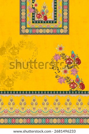 SEAMLESS ALLOVER PATTERN WITH NEW EFFECT TEXTURE KURTI DEISGN