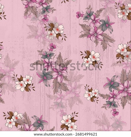 SEAMLESS ALLOVER PATTERN WITH NEW EFFECT TEXTURE KURTI DEISGN