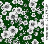 Seamless all-over repeating pattern featuring elegant decorative elements in a modern and timeless design. Perfect for textile printing, fabric, wallpaper, wrapping paper, stationery, packaging, home décor, digital paper, scrapbook projects, and surface pattern design. High-quality repeat background suitable for commercial and creative use.