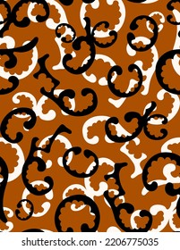 Seamless Authentic Pattern Geometric Print Stock Illustration ...
