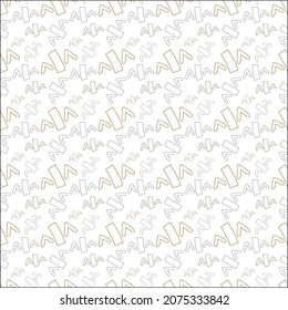 Seamless Background, Check Marks Pattern. Texture For Design. Illustration.