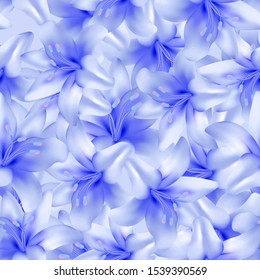 Seamless background with lilies. Flowers The pattern is suitable for greeting and invitation cards, printing.
