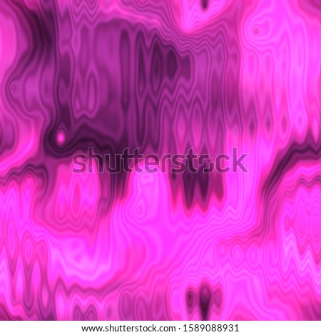 Seamless background pattern of liquid. Colors: purple pizzazz, hot magenta, shocking pink, pink flamingo, razzle dazzle rose.
