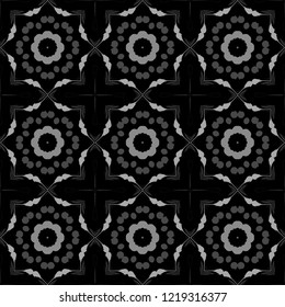Seamless background pattern with a variety of multicolored lines.