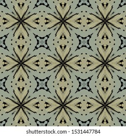 Seamless background pattern with a variety of multicolored lines.