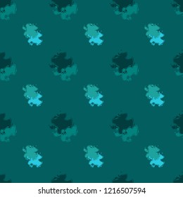 Seamless background pattern with various colored spots.