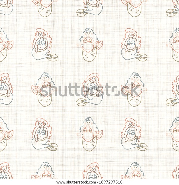 Arriere Plan Harmonieux Sirene De Bebe Neutre Illustration De Stock