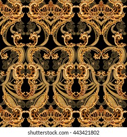 Seamless Baroque Pattern