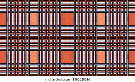 Seamless Basket Weave Pattern Ribbon Pattern Stock Illustration ...