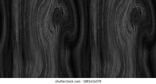 Seamless Black Wood Texture Background