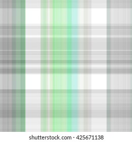 Seamless Blue Green Background Plaid Pattern Stock Illustration