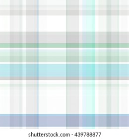 Seamless Blue Green Background Plaid Pattern Stock Illustration