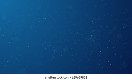 Seamless blue particle background in 4K, blue particles shiny bokeh background - Shutterstock ID 629639831