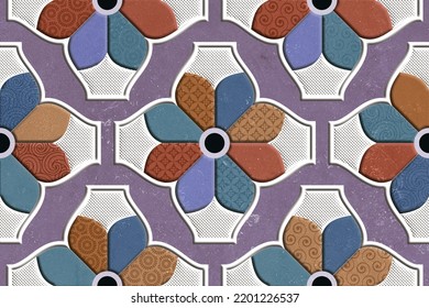 Seamless Ceramic Wall Tiles Design 260nw 2201226537 