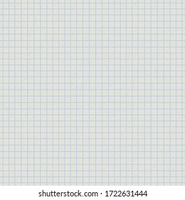 Seamless Checkered Grid Graph Paper Pattern