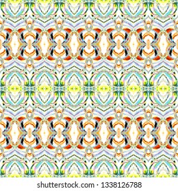 Seamless colorful pattern for textile, ceramic tiles and backgrounds