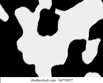 Seamless Cow Spot Background Pattern Fur Stock Illustration 54779077