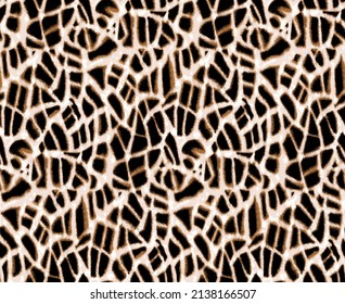 Seamless Dalmatian Pattern, Abstract Print.