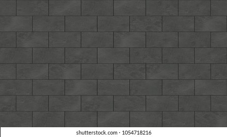 Seamless Dark Grey Marble Stone Tile Texture  Black 